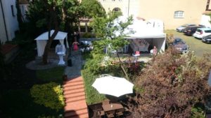 Santini Garden zahrada a parkoviště