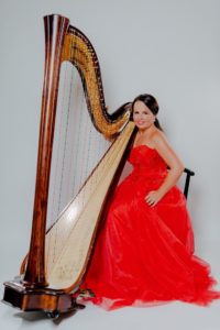 Harfistka Katarína Ševčíková