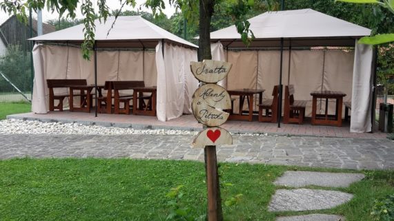 Pivovar Vraník zahrada