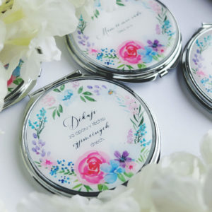 Dárek na přání - zrcátko "Děkuji za oporu v těchto výjimečných dnech"