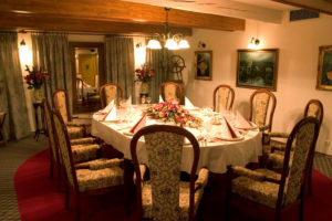 Golemův restaurant - malý salonek v 1.patře