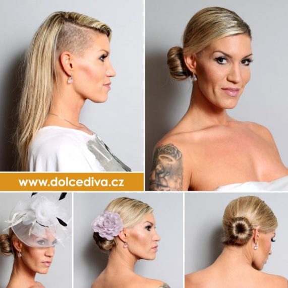 Dolce Diva účesy blondýna dlouhé vlasy