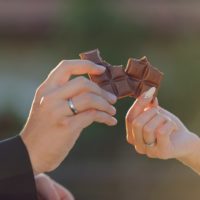 Svatební čokoládky