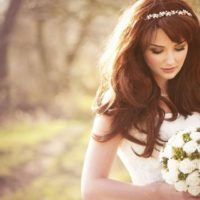 Svatební foto a video Kurt Neubauer nevěsta s kyticí