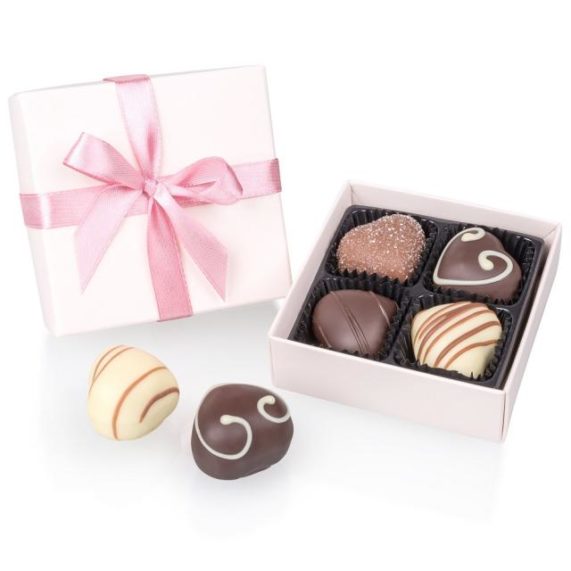 Svatební čokoládky od Chocolissimo paleta