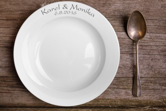 Svatební talíř