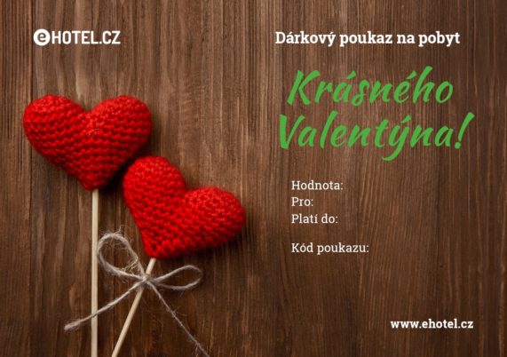 Dárkový poukaz - Krásného Valenýna