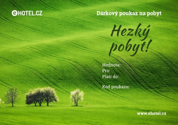 Dárkový poukaz - Hezký pobyt