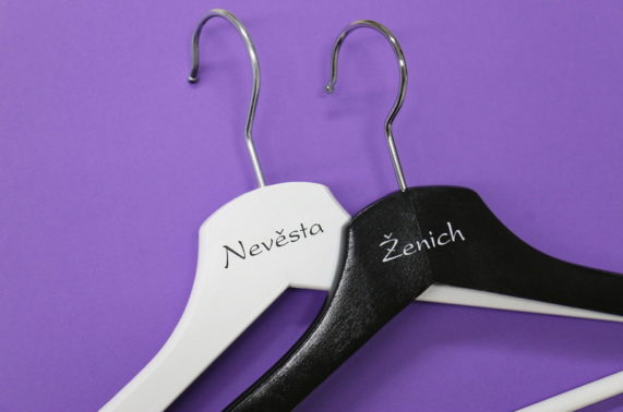 Ramínka pro ženicha a nevěstu