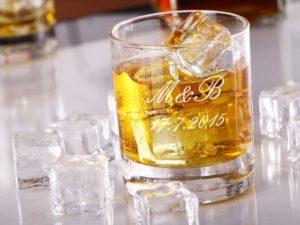 Svatební skleničky na whisky
