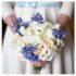 Svatební kulaté kytice v rukou nevěsty 32 úvodní foto