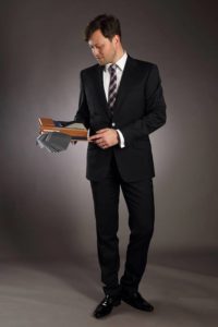 Pánský oblek černý