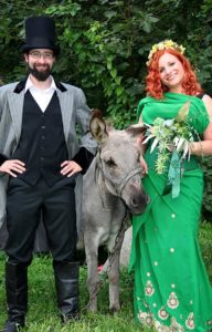 Stylová nevěsta a ženich