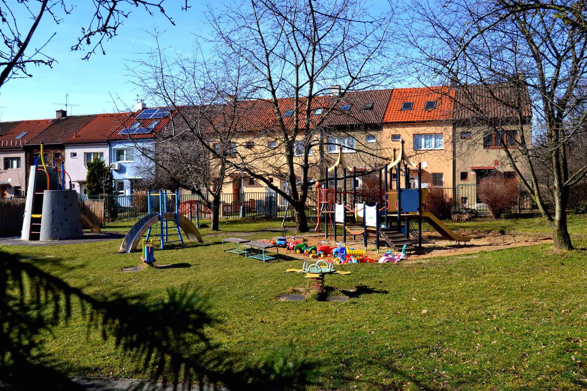 Greenpoint Praha 10 dětské hřiště