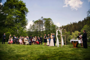 Peckův mlýn - venkovní svatební obřad