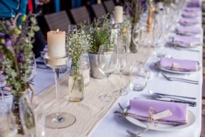 Hliněná bašta svatební tabule 4