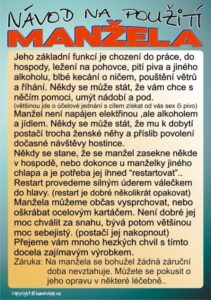 Návod na použití manžela