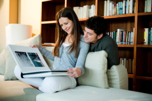 Svatební kniha, novomanželé