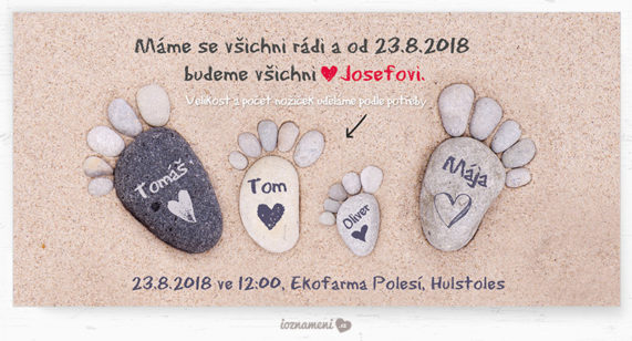iOznameni.cz - Svatební oznámení - rodina Josefovi