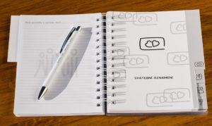 Svatební diář ukázka vzhledu