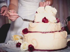 Svatební písmena, monogramy na dort v čiré