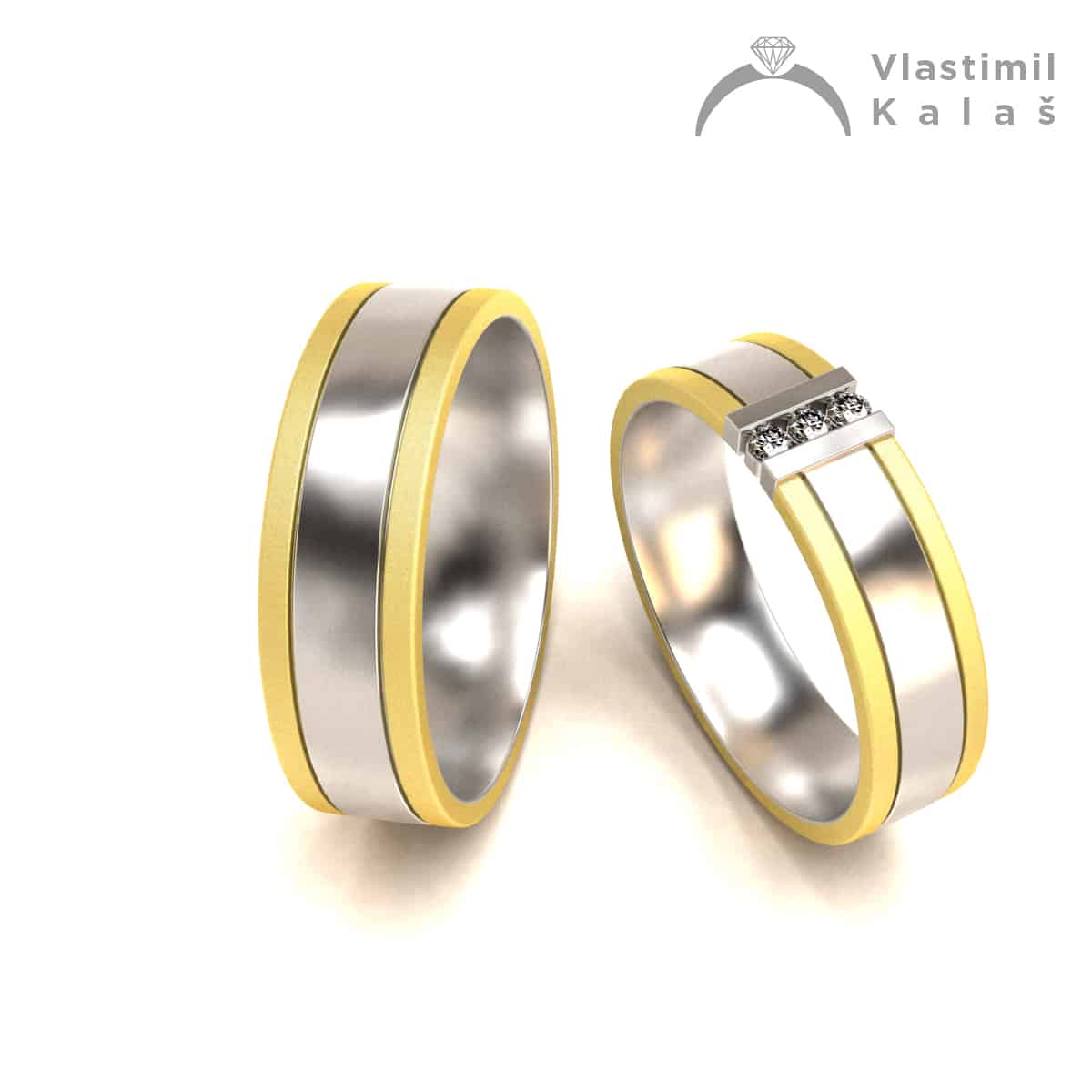 Zlatnictví Kalaš snubní prsteny 5017f