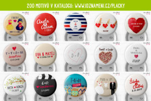 Svatební placky od iOznameni.cz 02