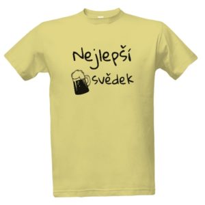 Svatební tričko nejen na rozlučku - nejlepší svědek